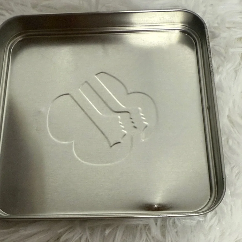 Girl Scouts Brown Storage Tin